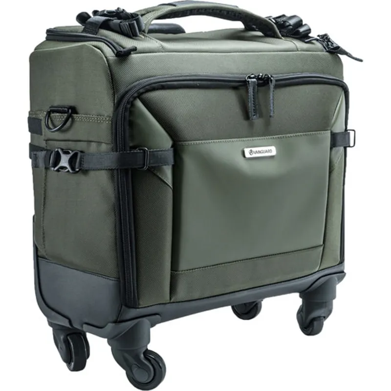 Vanguard VEO Select 42T Pilot Style Roller Case Shoulder Bag - Green-1